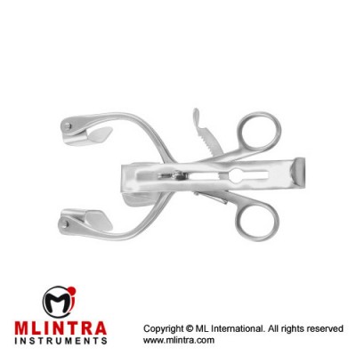 Millin Central Blade Stainless Steel, Blade Size 105 x 45 mm